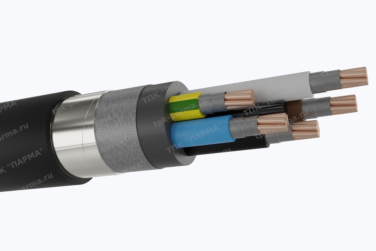Фотография провода Кабель ПвБПнг(A)-FRHF 5х70 - 1кВ