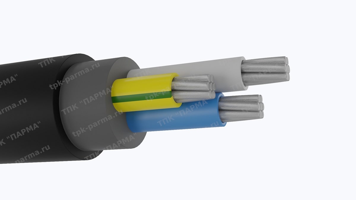 Фотография провода Кабель АПвВГ 3х6